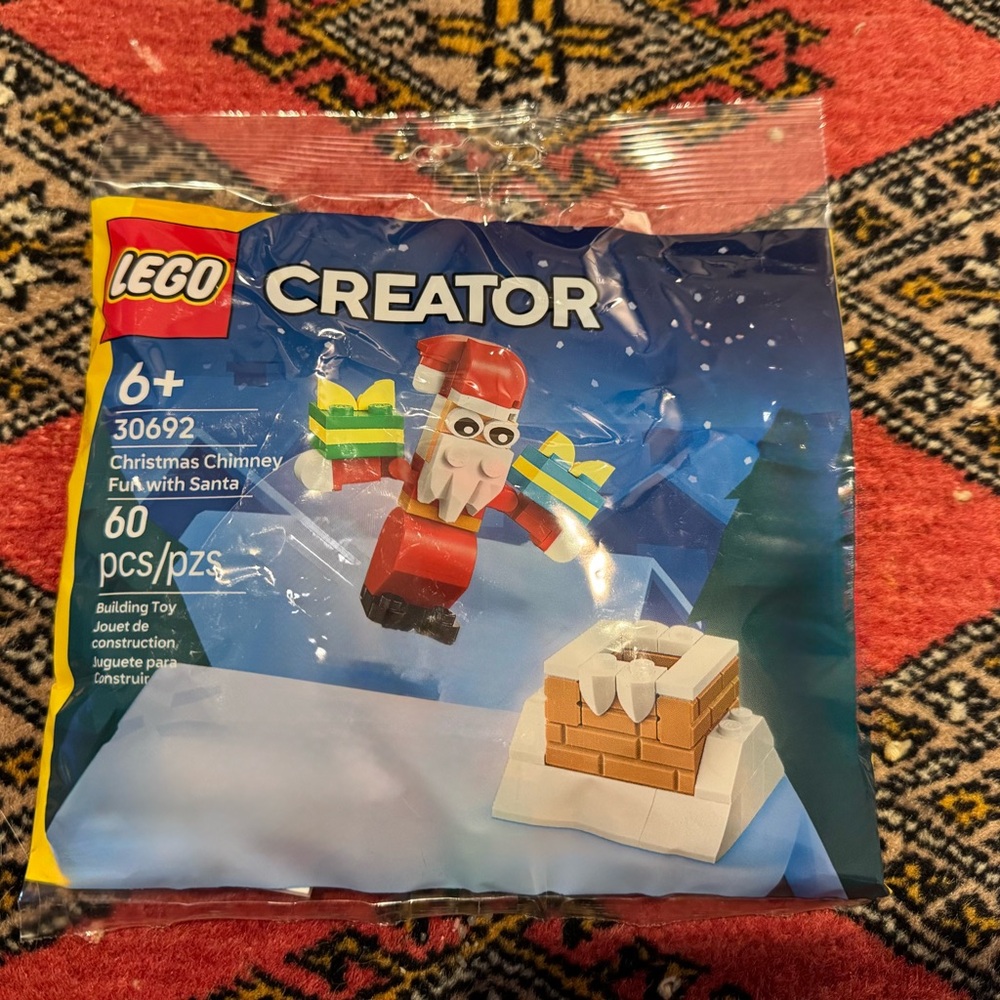 LEGO Santa Claus Chimney Set